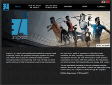 Tablet Screenshot of impact34.com
